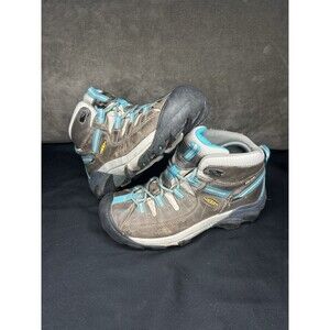 Keen Targhee II Women's Boot Ankle Hiking Waterproof Leather US 9 Brown Shoes